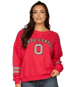 Ohio State Buckeyes Splashy Crewneck Fleece