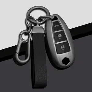 Tpu Car Key Case Cover for Suzuki Vitara Swift Ignis Kizashi Sx4 Baleno Ertiga 2016-2019, Durable Protective Shell Key Ring, 3 Button Design