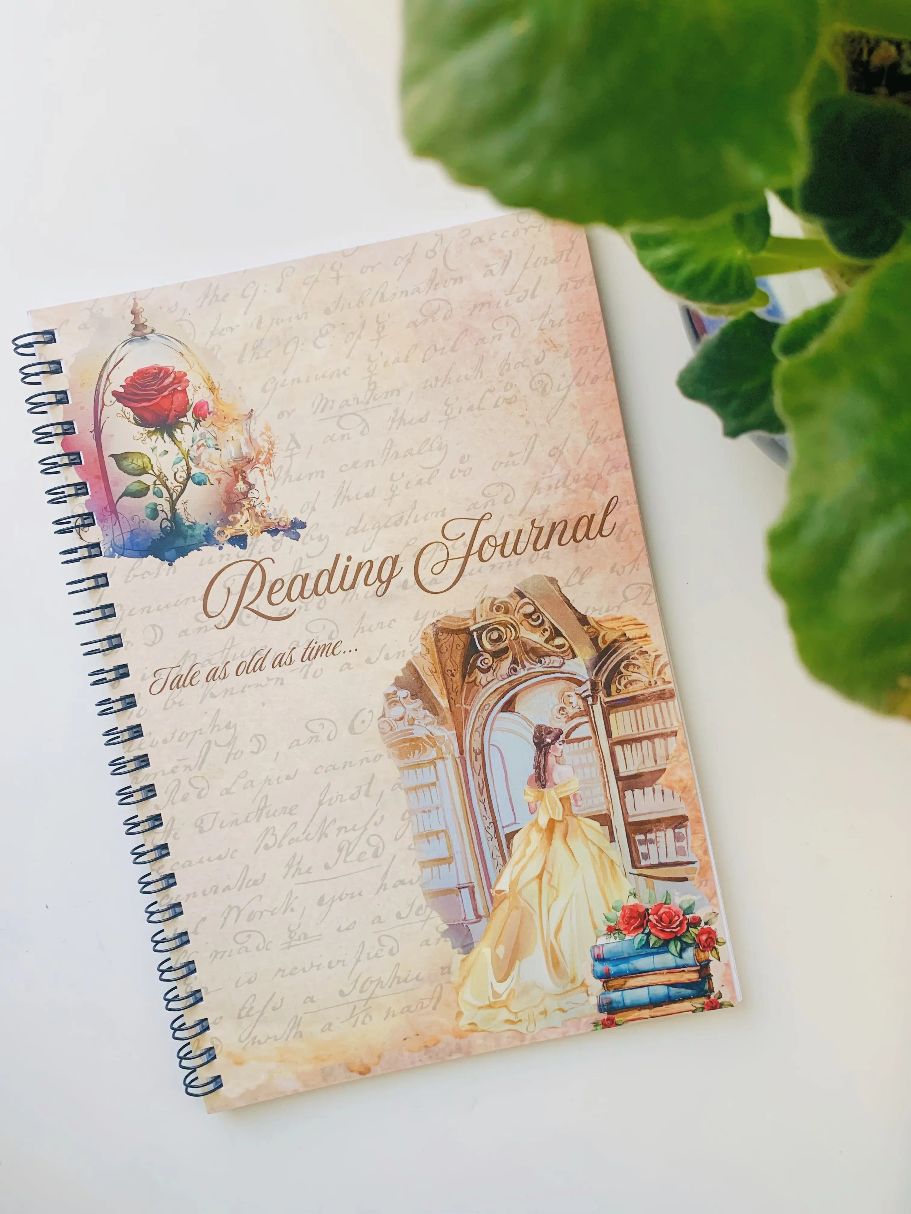 Fairytale Reading Journal l stats, challenges, and Book tracker