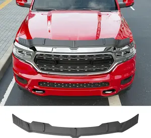 powoq Hood Protector Compatible with 2019-2026 Dodge RAM 1500 Deflector Upgraded TPE Shield Hood Deflector Replacement for 2019-2026 Dodge RAM 1500 Accessories