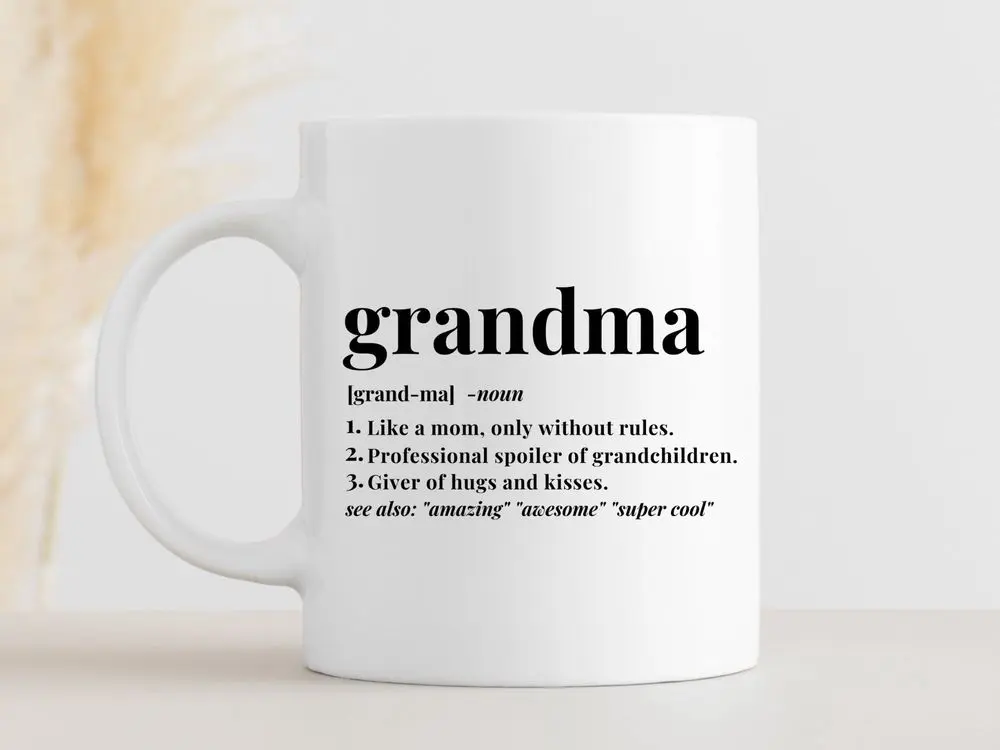 Grandma Definition Mugs Grandma Mug  Best Grandma Gifts Best Grandma Ever Mug Grandma Coffee Mug - Mothers Day Gift for Grandma