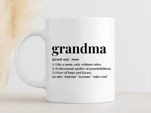 Grandma Definition Mugs Grandma Mug  Best Grandma Gifts Best Grandma Ever Mug Grandma Coffee Mug - Mothers Day Gift for Grandma