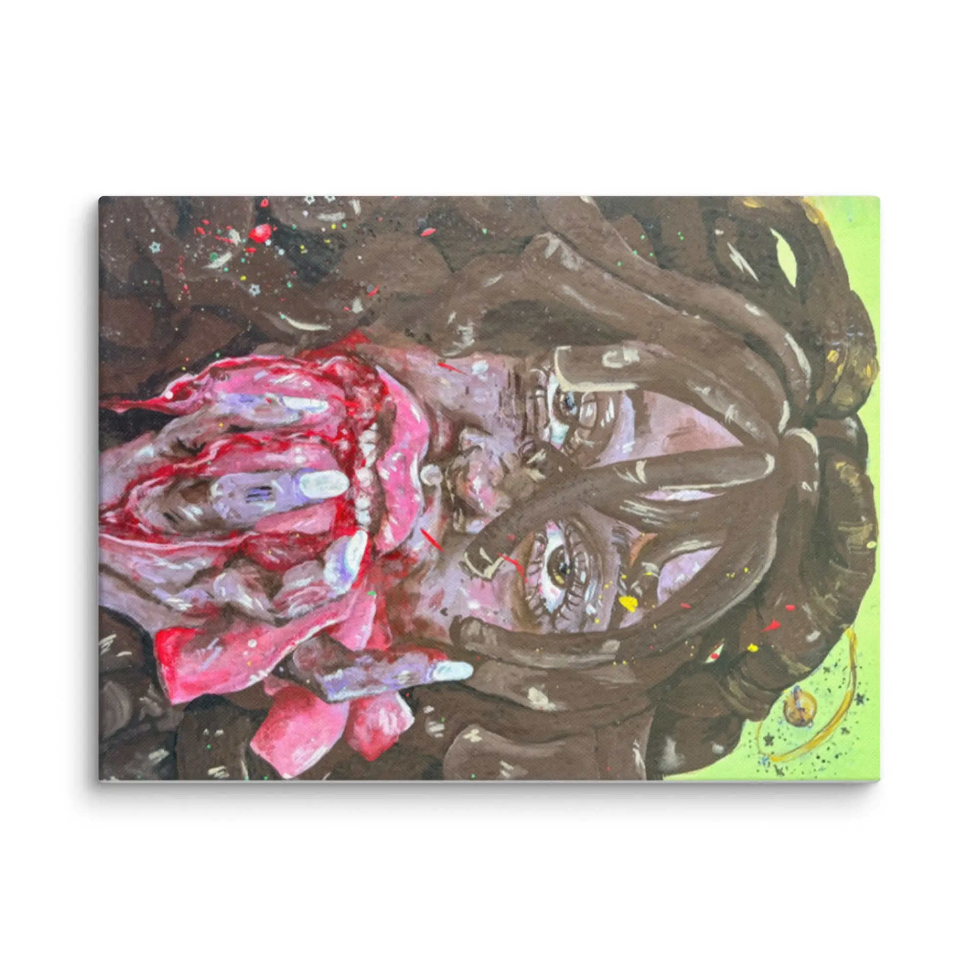 Eat Your Heart Out Artistic Print Canvas Wall Decor Photo