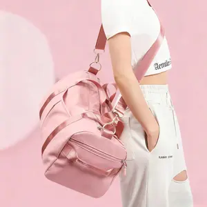 Unisex Sports Gym Bag, Multifunctional Sports Bag, with Wet Compartment and Shoe Compartment, Waterproof Oxford Fabric Large Capacity Travel Fitness Bag