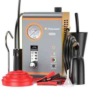 FOXWELL ST203 Car Smoke Leak Detector Built-in Air Pump Automotive 12V EVAP car pipe leak diagnostic tester