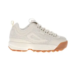 Fila Womens Disruptor 2 Woven Lace Up Sneakers Shoes Casual - Beige Fila Womens Disruptor 2 Woven Lace Up Sneakers Shoes Casual - Beige