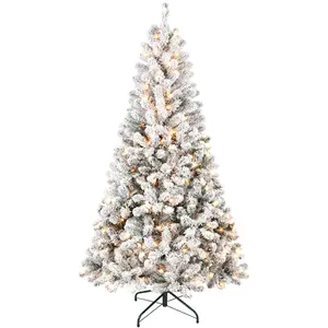 Artificial 6ft Flocked Christmas Tree With 678 PVC,Artificial 6ft Flocked Christmas Tree With 678 PVC,Artificial 6ft Flocked Christmas Tree With 678 PVC # Fyp. # viral. # foryou # tiktokmademebuyit # makeup # foodtok # homegoods # trendingvideo. # obsesse