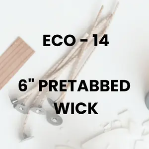 ECO - 14 6" Pretabbed Wick