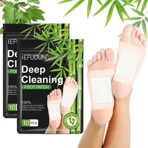 Sefudun Foot Patches with Plant Extracts, Comfortable Fit, Soft Breathable Material, Suitable for Night Use, Independent Packaging Design