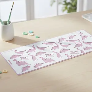 Flexible Plastic Dinosaur Art Stencil - For Creative Drawing, Painting, Crafts - Ideal for DIY Scrapbooking, Stamping (Toys & Hobbies)