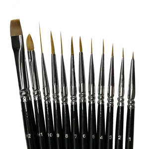 Eyeliner Brush for graphic liner, face painting, detail work.