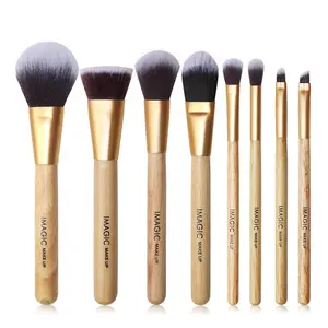 IMAGIC Makeup Tools 8 Multi-Purpose Makeup Brushes Set for General Skin Type Multi-Purpose Beauty Tool Essential Kit