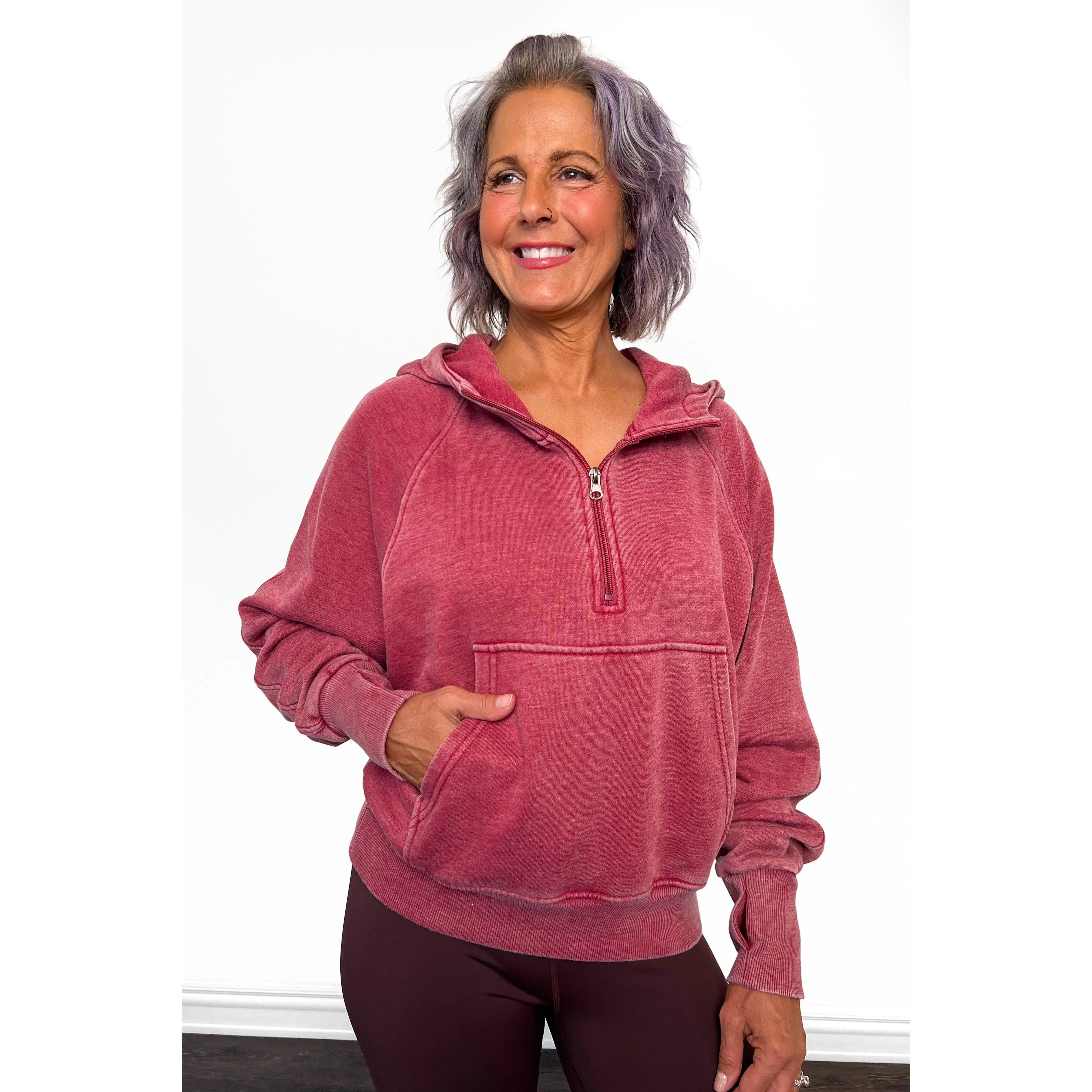 ALB Custom Women's Quarter Zip Hoodie