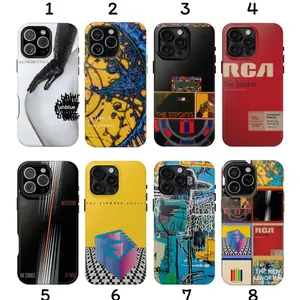 8 styles the s-strokes favorite album phone cases Compatible with iPhone X, 11, 12, 13, 14, 15, 16, 17 Series & Galaxy Series