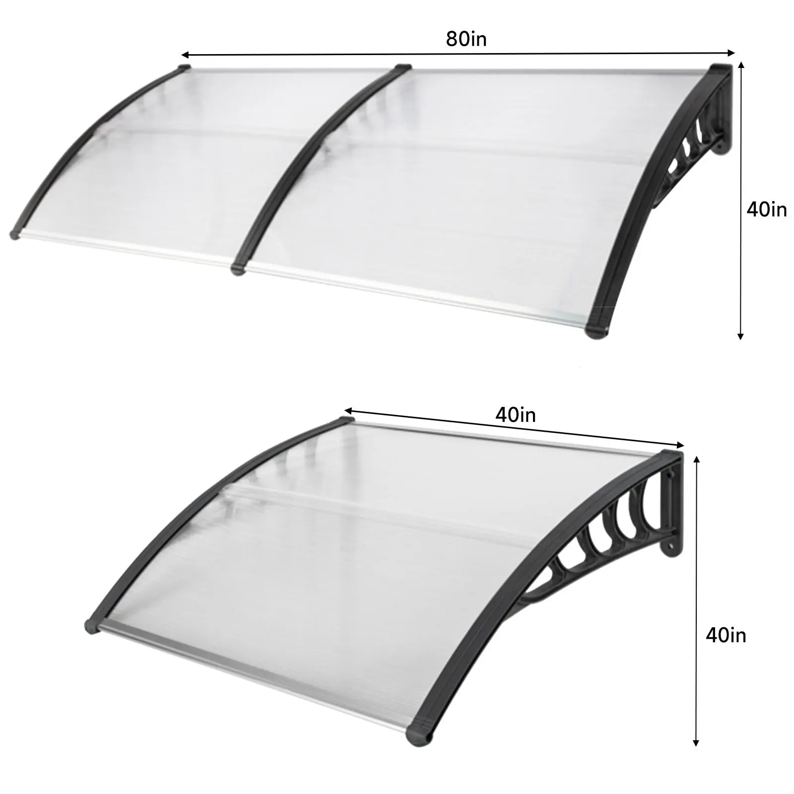 Clear Board & Black Bracket