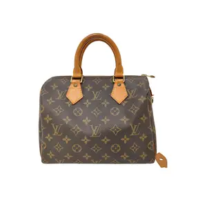 Pre-owned Louis Vuitton canvas Shoulder Bags Monogram Speedy 25 Boston Bag SP0957 (2260002868963)