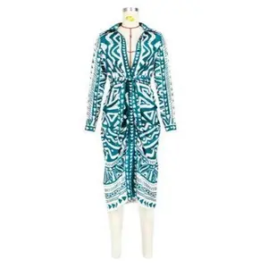 Cool Breeze Button Down Scrotched Dress