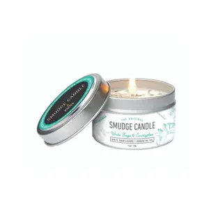 Soul Sticks White Sage & Eucalyptus Smudge Candle, 3.5 oz