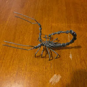 PT Cable Wire Scorpion Handmade Unique Design Functional Crafted by Hand for Various Applications Ideal for Professional and Personal Use