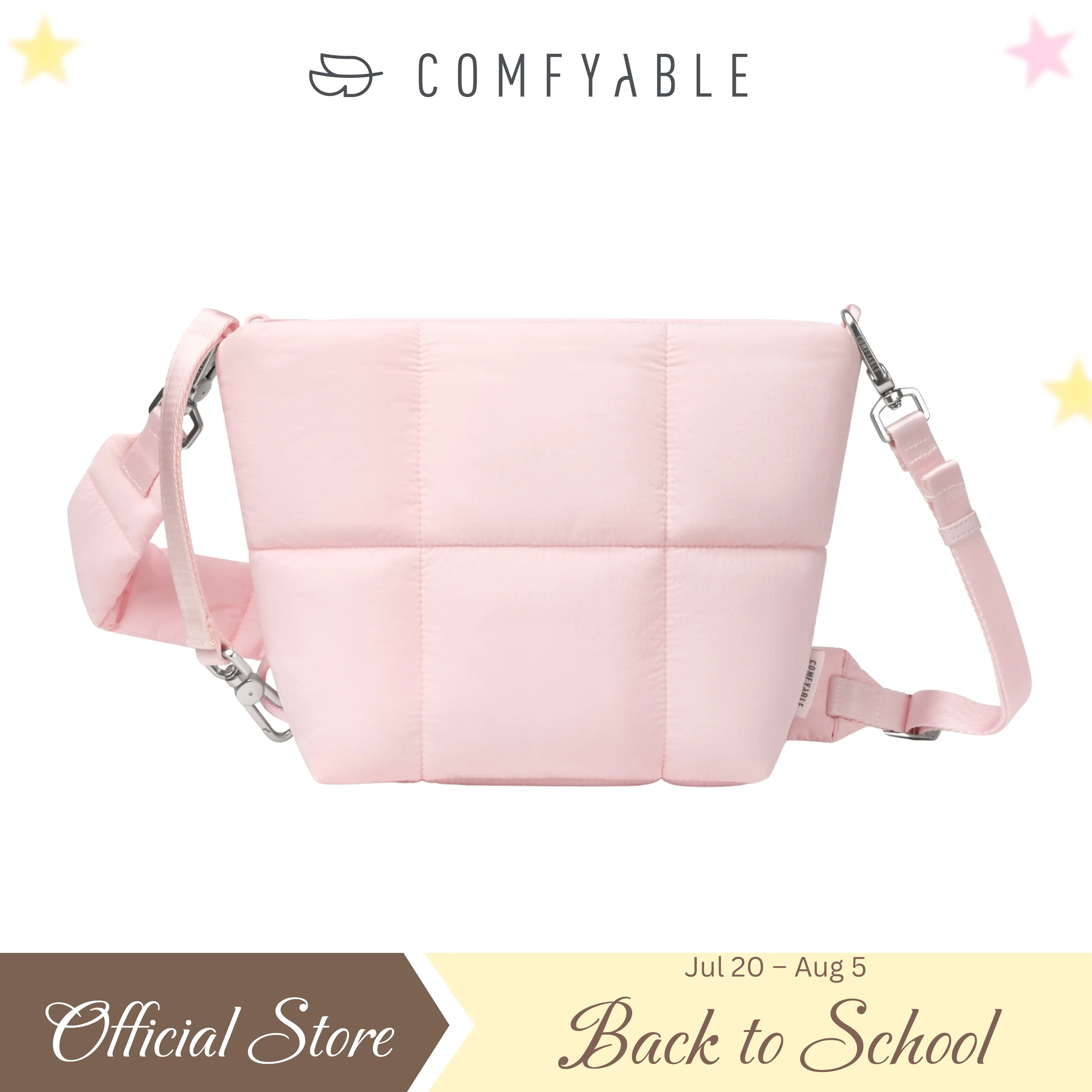 Comfyable Puffy Camera Bag, Soft Pillow Camera Shoulder Bag, Water-resistant Cute Compact Shooting Purse for Mirrorless DSLR SLR Women and Men