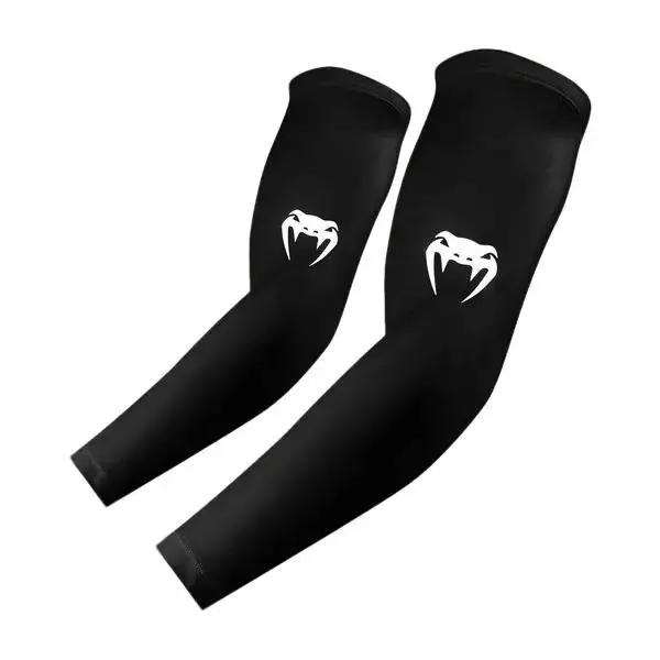 Venum Lineup Sports Arm Sleeves for Football, Breathable Performance Fabric with Non-Slip Grip - Football Accessories, Sold in Pairs, Game Day