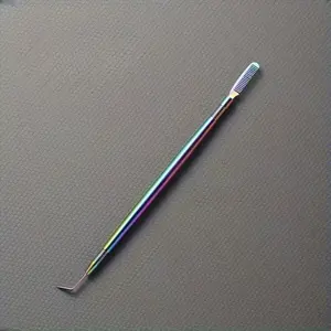 Stainless Steel Eyelash Extension Aid, Eyelash Lift Perm Tool, Lash Separator Tint Tool, Metal Lash Lift Rods Tool with Separation Comb for Eyelash Eyebrow Perming Tinting, Makeup Eyelash Tools