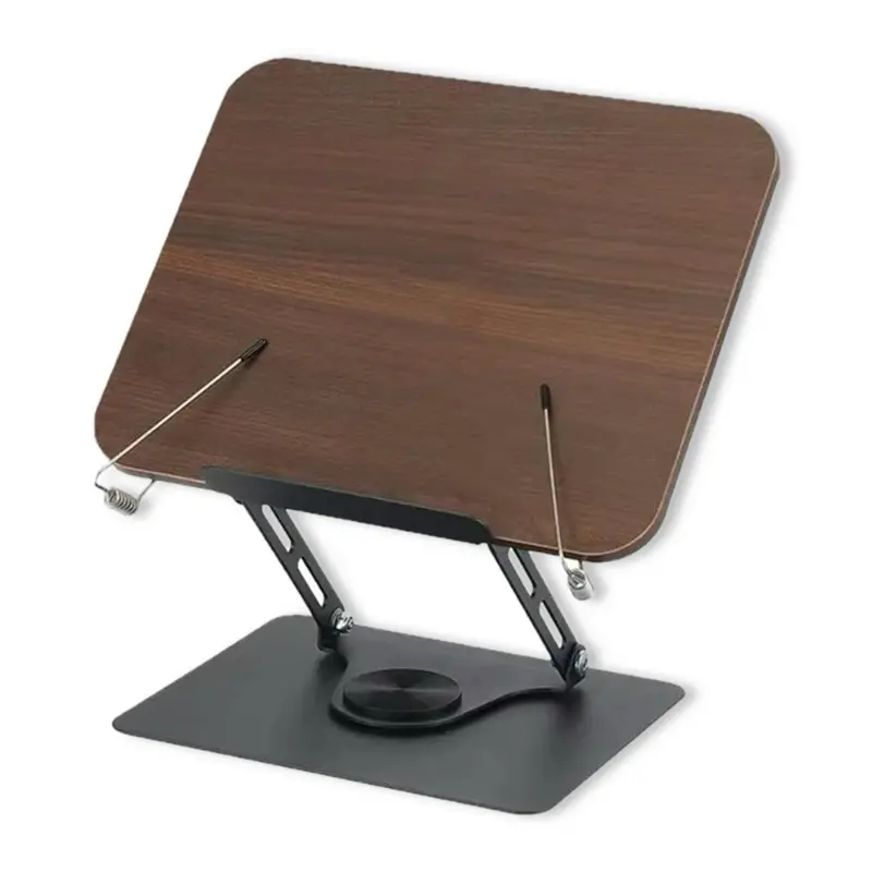Adjustable Reading Stand for Books, Tablets, and Cookbooks — Desktop Holder for School, Office, and Home