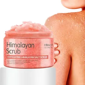 Himalayan Salt Body Scrub - 1/2/3-Pack Gentle Exfoliator Brightening Anti-Aging Paraben-Free Full-Body Scrub with Collagen, Aloe Vera, Coconut, Jojoba for Deep Moisturizing Skin Repair & Smooth Glowing Skin