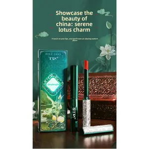 TTX Breeze and Lotus Charm - Luxury Gold-plated Matte Lipstick