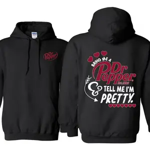Bring Me A Dr. Pepper & Tell Me I’m Pretty Hoodie 2 Sides,  Dr. Pepper Est 1885 T-shirt Swetahirt, Dr. Pepper Est 1885 Shirt, Dr.Pepper Lover Clothing