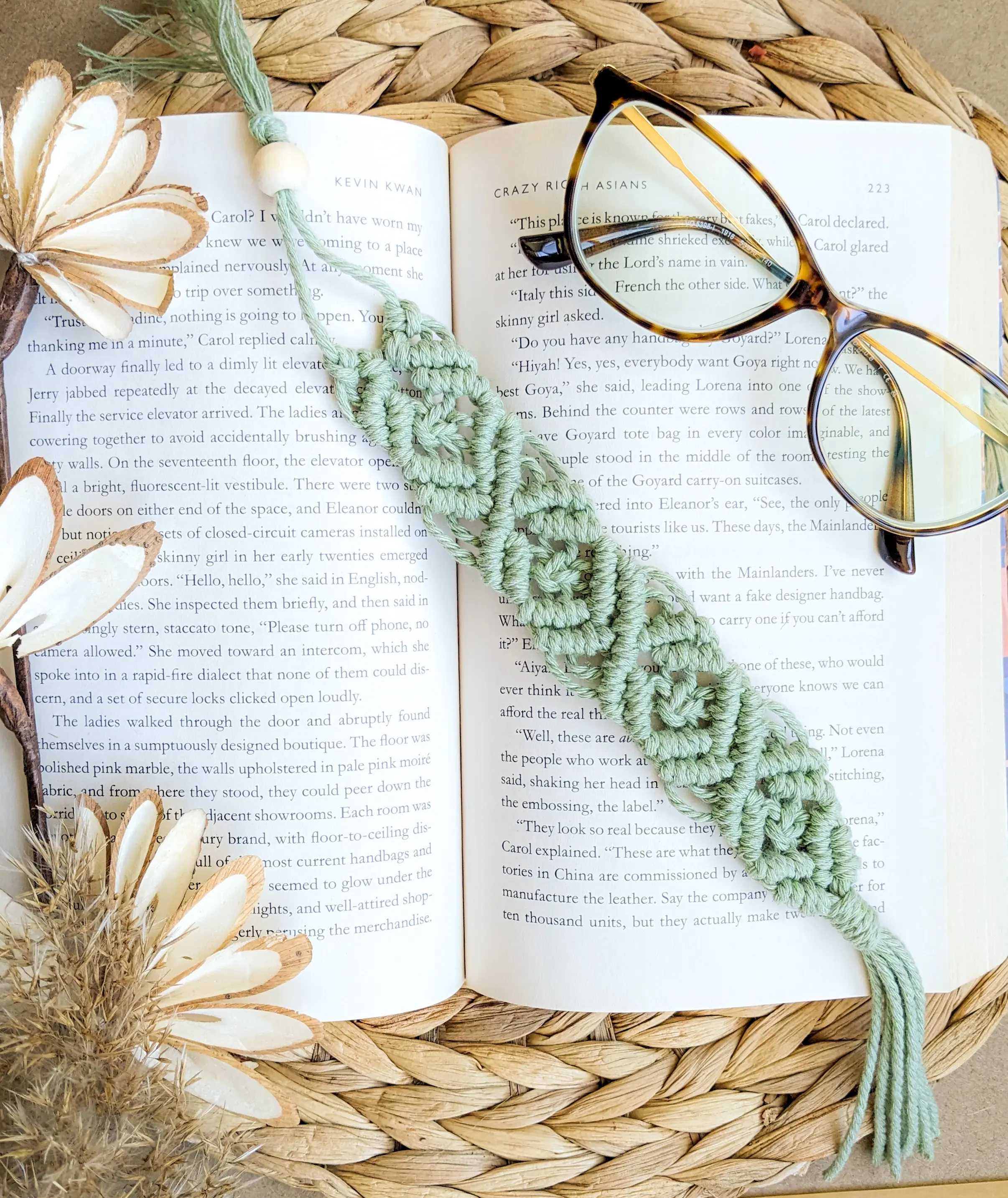 Boho Handmade Macrame Bookmarks | Macrame Book Accessories | Planner Bookmarks | Valentine's Day gifts