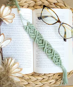 Boho Handmade Macrame Bookmarks | Macrame Book Accessories | Planner Bookmarks | Valentine's Day gifts