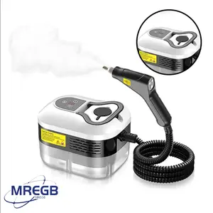 MREGB Handheld Steam Cleaner High-Temperature Pressurized Portable Steamer Fast Heat-Up Deep Cleaning Tool with Accessories for Car Detailing Kitchen Grease Bathroom Tile Floor Multi Surface Home Appliance Wash Equipment