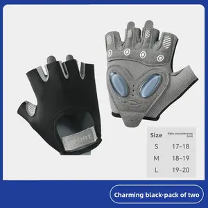 New Half-Finger Non-Slip Cycling Fitness Sports Gloves, Multiple Colors, Palm Protection, Universal Fit, Wholesale Available