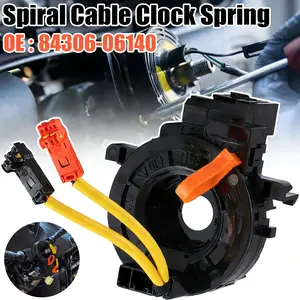 Spiral Cable Clock Spring for Toyota Highlander Tundra Tacoma RAV4 Camry & Lexus - Replaces OE 84306-06140 84306-0E010