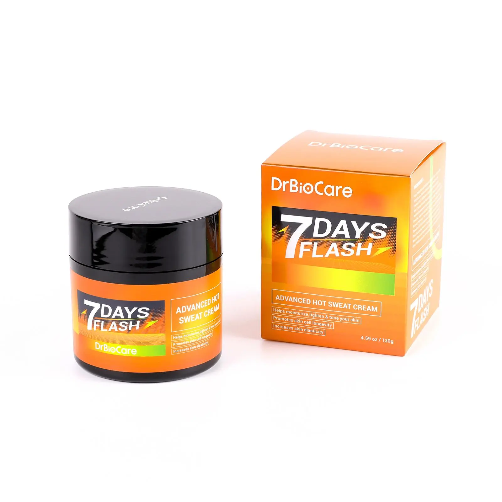 【Crazy Viral】DrBioCare Advanced Hot Sweat Cream,7 Days Flash Series, tighten & Mone your skin, Make skin smooth and delicate, Increases skin elasticity Body Care Lotions