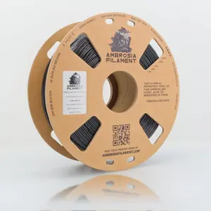 Ambrosia - Premium PETG Filament | Clear & Solid 1.75mm 1kg Spool
