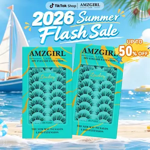 AMZGIRL Lash Clusters 10 Pairs Eyelash Clusters (2 Boxes)