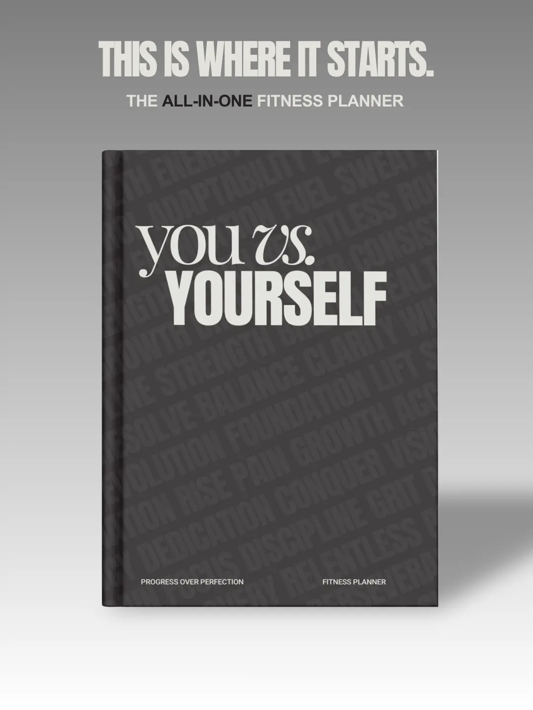 You vs Yourself Fitness Planner – Workout Log, Goal & Meal Tracker