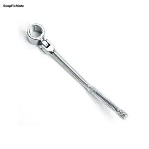 Snapfixmate 7/8" (22MM) O2 Sensor Wrench, Oxygen Sensor Wrench for Ford 4.6 and 5.4 Engines, Swivel Head Socket, Chrome Vanadium Steel, Posi-Grip for High Torque