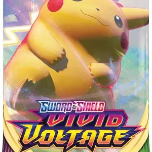 Pokémon Sword & Shield Vivid Voltage Booster Pack - 10 Additional Game Cards for Collectors and Players