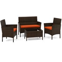 Orange - 4 Piece Set