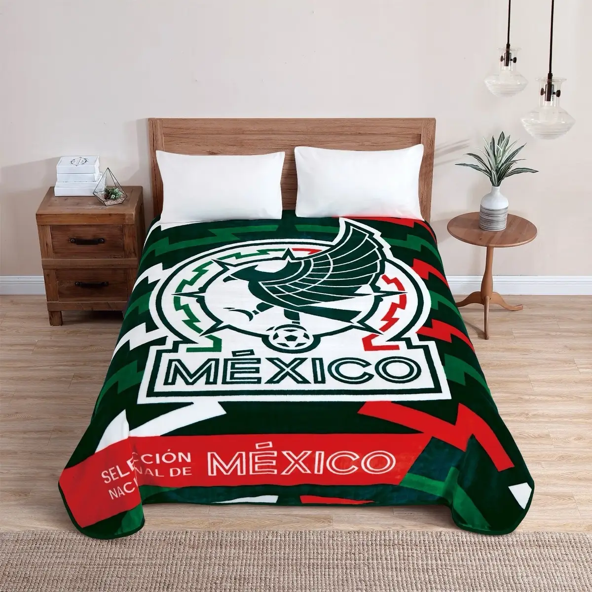 Micro Soft Throw Blanket, King, Queen or Twin Size Plush, Mexican Style, Textiles & Soft Furnishings, Bedding mexican blanket blanket