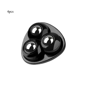 4pcs Heavy-Duty Self-Adhesive Caster Wheels - 360° Smooth Rotation, Easy Move for Storage Boxes, Furniture & Trash Cans, Polished Steel Rotating Caster Wheels for Plastic Drawers
