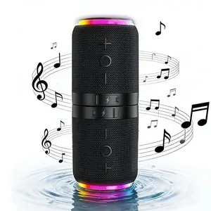 2-in-1 Portable Waterproof Split Stereo Speaker,  Magnetic Combine & Separate Design, Bluetooth 5.4 Stable Connection, 20W Powerful Sound for Indoor, Outdoor and On-the-Go Use