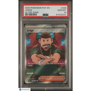 2024 Pokemon Paldean Fates Judge #228 Ultra Rare PSA 10 GEM MINT