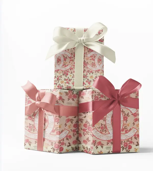 Custom Vintage Designer Print Custom Wrapping Paper for Personalized Gifts with Names Photos or Special Messages High Quality Fully Customizable Designs