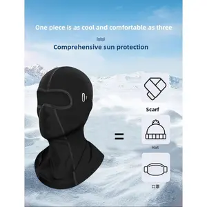 3-in-1 Balaclava Face Mask | Windproof Sun Protection Full Face Cover – Breathable Thermal Face Mask for Skiing, Cycling, Motorcycle & Winter Sports