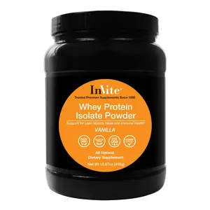Whey Protein Vanilla - Hydrolyzed for Optimal Absorption. Amino Acid Blend to support muscle mass, immune, digestive and mood support. NonGMO Gluten Free