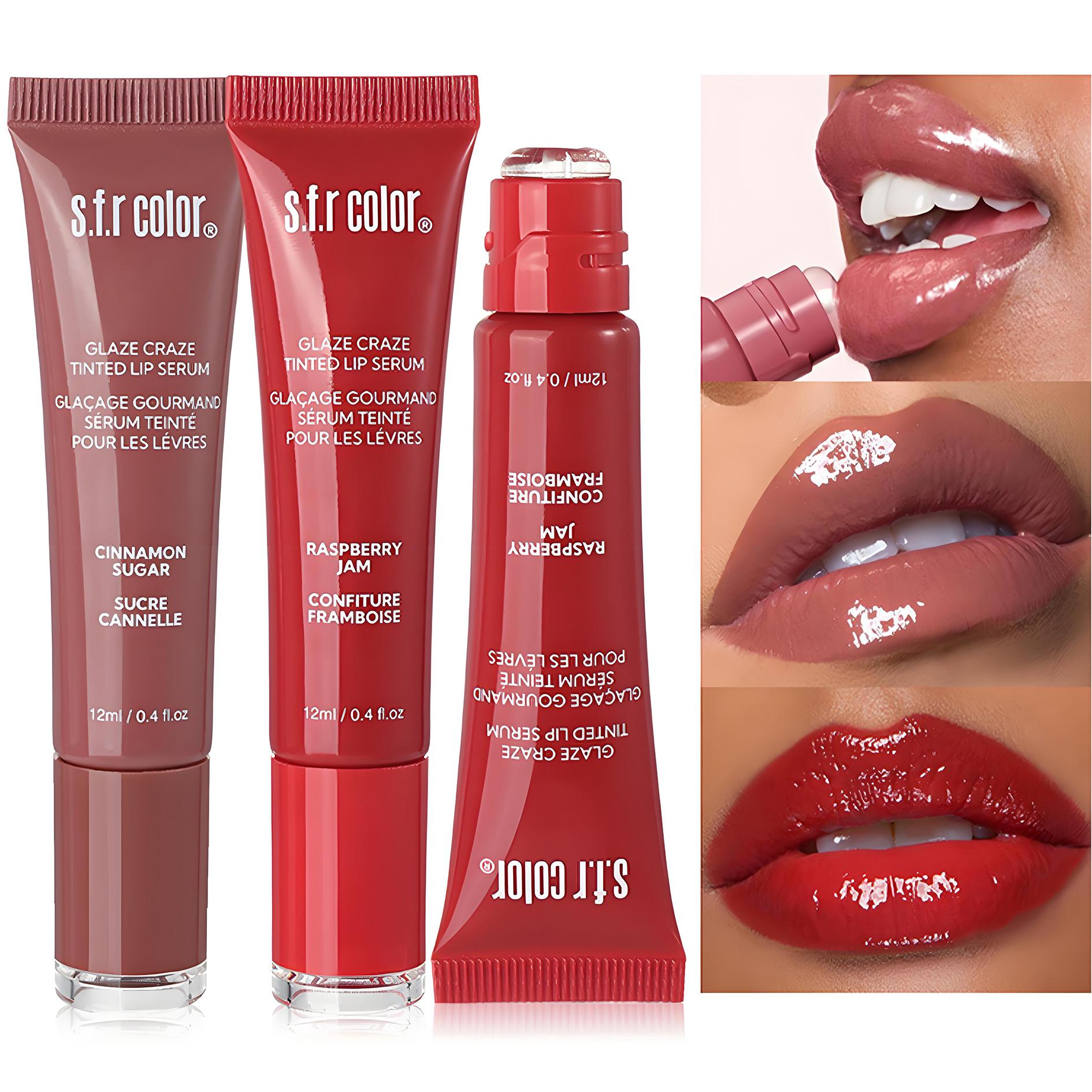 6-Pack Fruit-Flavored Hydrating Lip Balm & Long-Lasting Lip Gloss, (Strawberry Pink, Peach Pink, Candy Pink, Cinnamon Sugar, Maple Glaze, Honeydew Melon) – Moisturizing, Shiny Lip Care for All Skin Types, Lip Gloss 6-Pack Fruit-Flavored Hydrating Lip Balm & Long-Lasting Lip Gloss, (Strawberry Pink, Peach Pink, Candy Pink, Cinnamon Sugar, Maple Glaze, Honeydew Melon) – Moisturizing, Shiny Lip Care for All Skin Types, Lip Gloss